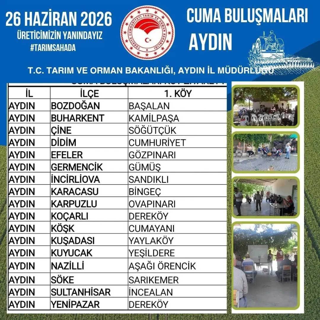 Aydınlı çiftçinin sesi sahada yankılanacak: 17 noktada kritik buluşma
