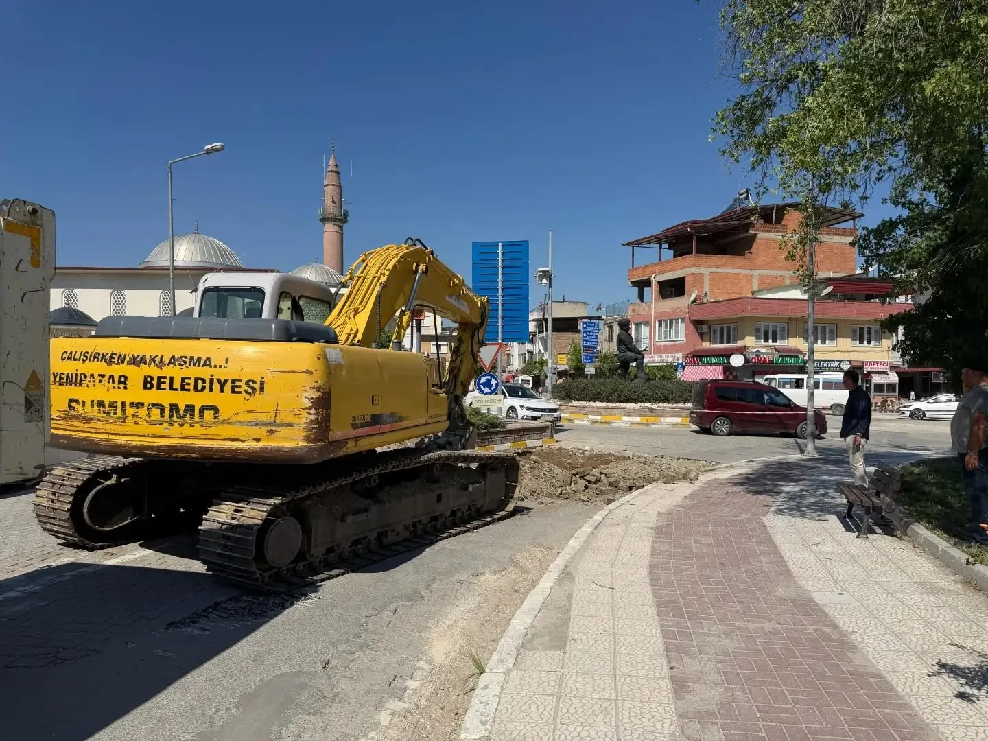 Yenipazar’da beklenen değişim başladı: Ulaşım konforu için düğmeye basıldı
