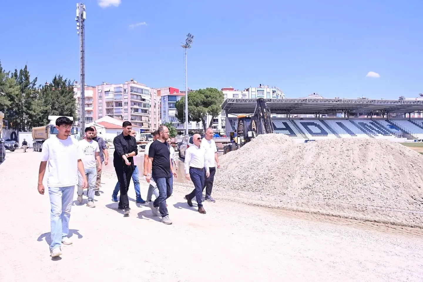 Aydın’ın spor tarihine modern dokunuş: 6 bin kişilik yeni stadyum hızla yükseliyor