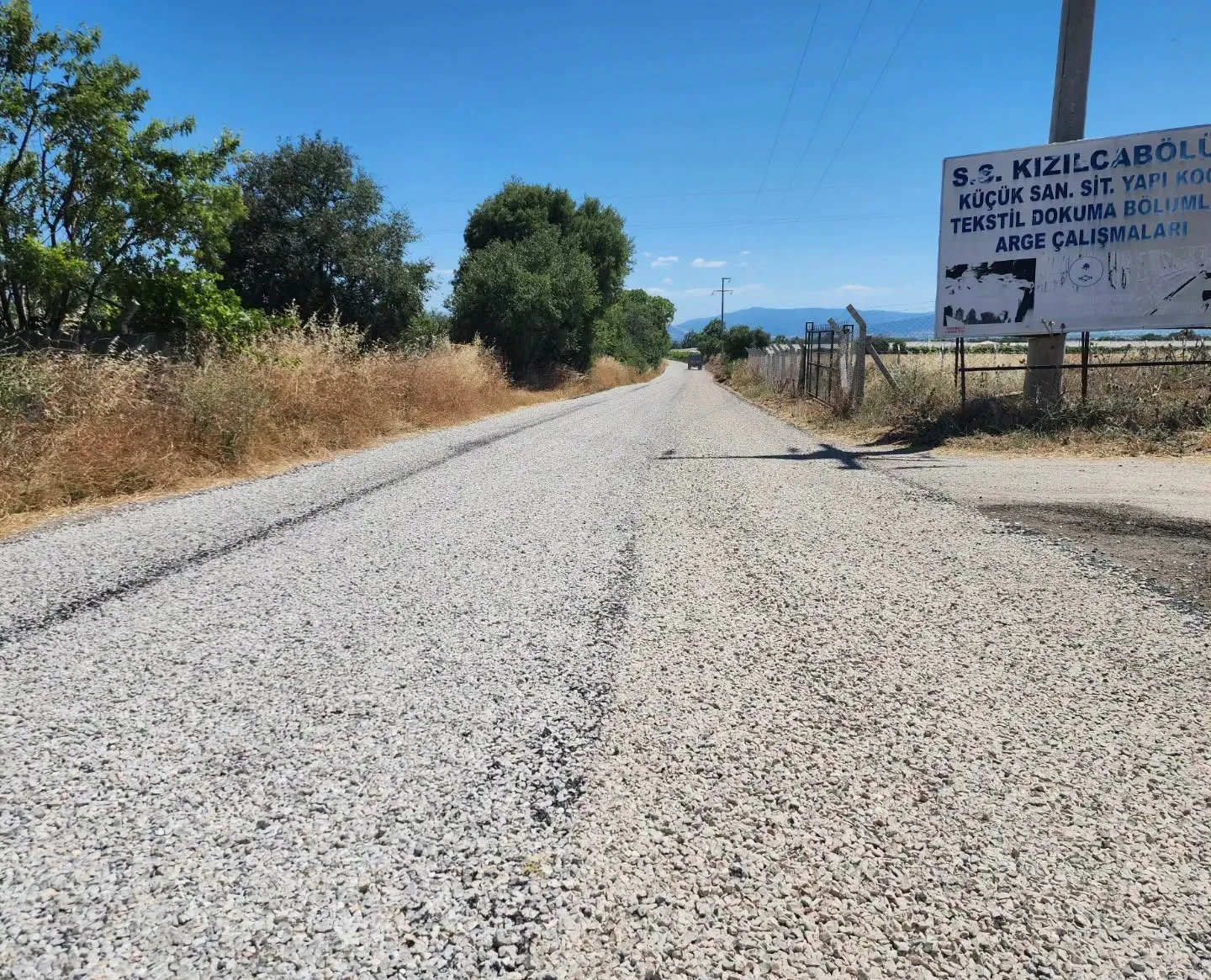 Tavas’ta yol çilesi bitti: Kızılcabölük ve Altınova hattı yenilendi