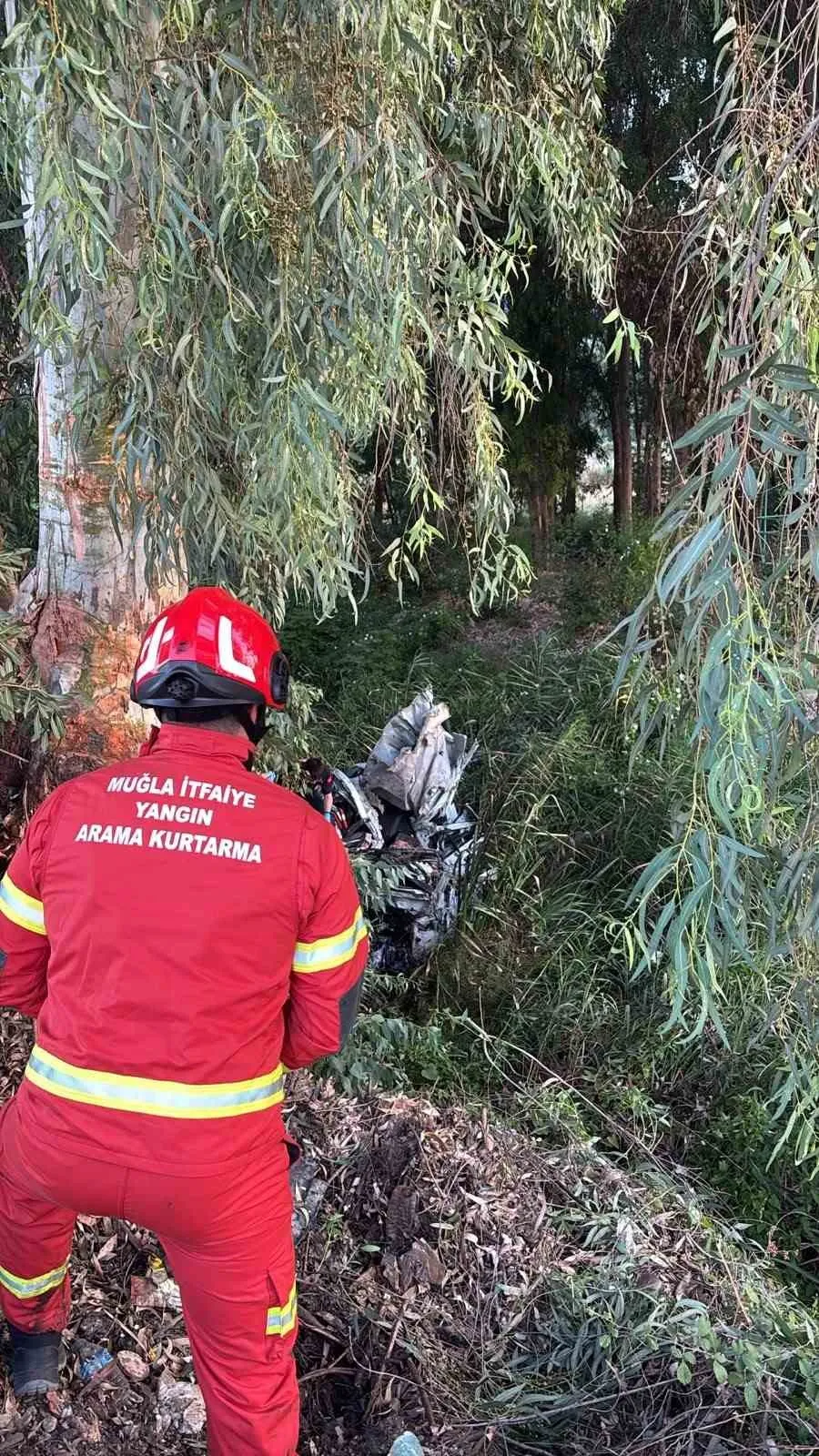 Muğla'da yol kenarında trajik son: Tek araçlı kazada bir kayıp