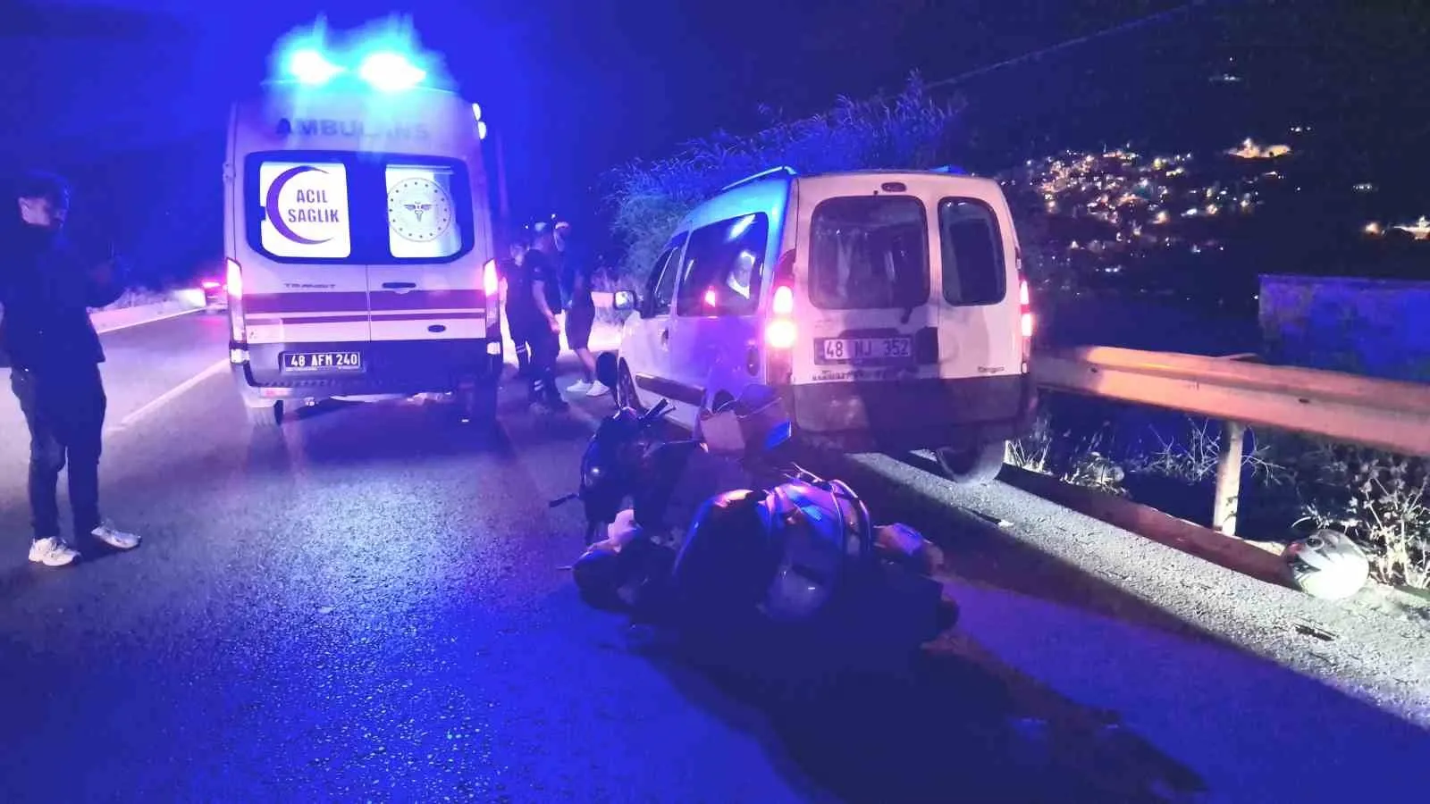Bodrum'da motosiklet kazası sonrası gelen acı haber: Genç sürücü kurtarılamadı