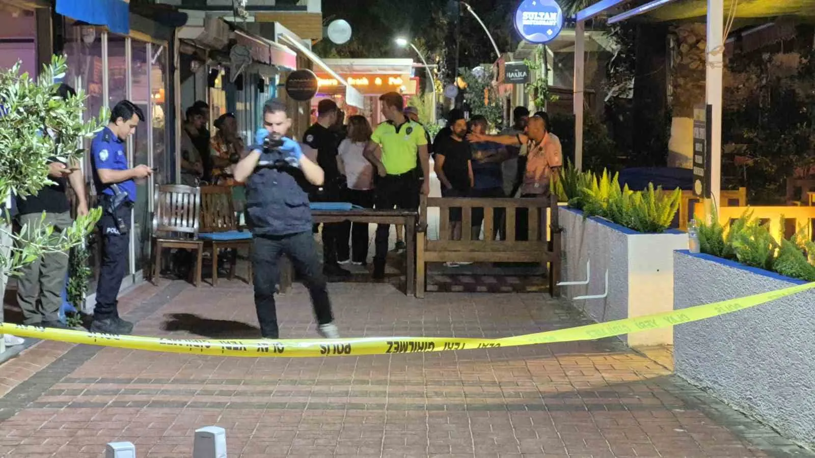 Bodrum'da dehşet anları: Yemek yediği restoranda pusuya düşürüldü