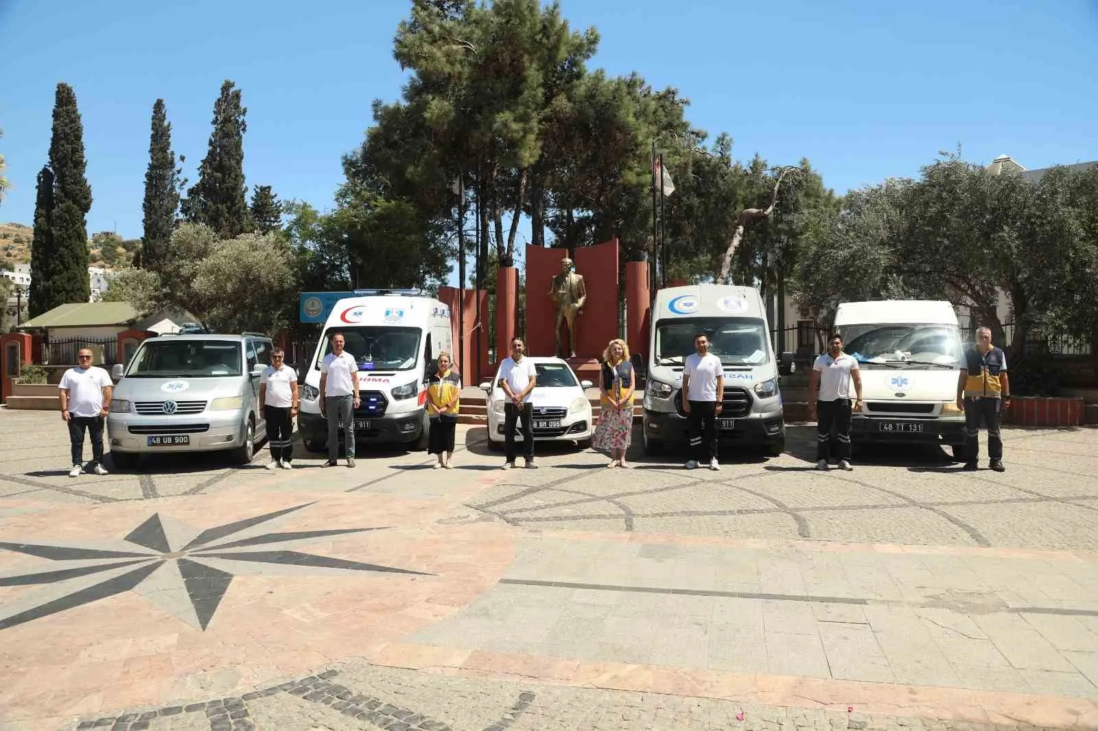 Bodrum’da sağlık hizmeti kapıya geldi: Binlerce kişiye umut oldular