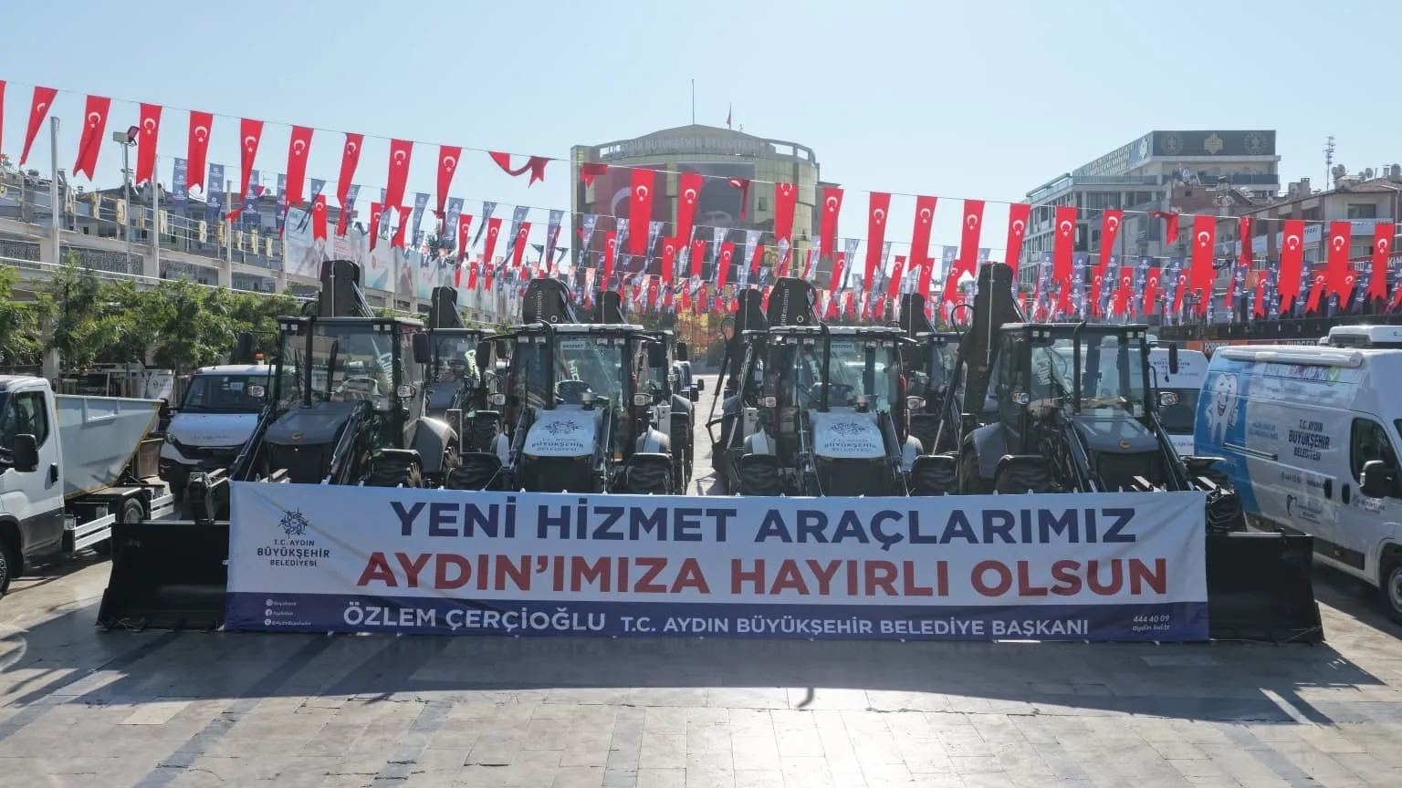 Aydın’da hizmet seferberliği: 90 milyonluk dev takviye yola çıktı