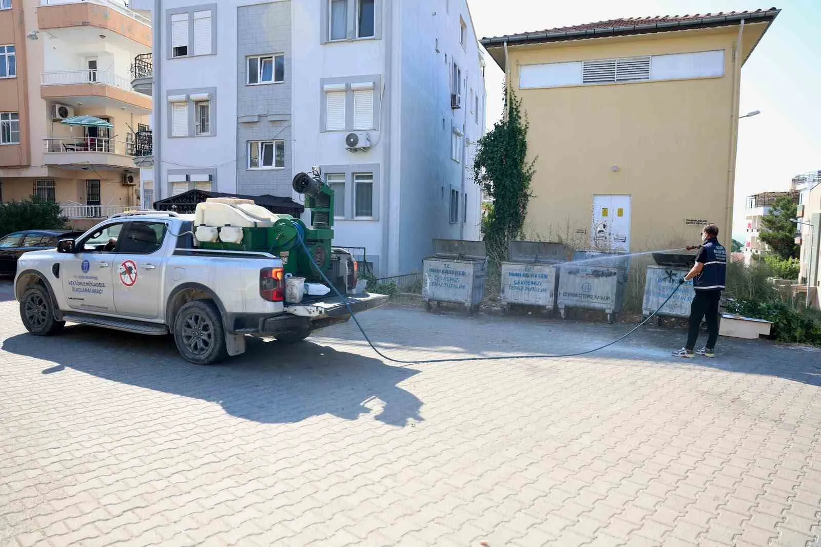 Didim’de haşere mesaisi: Belediye ekipleri sahada