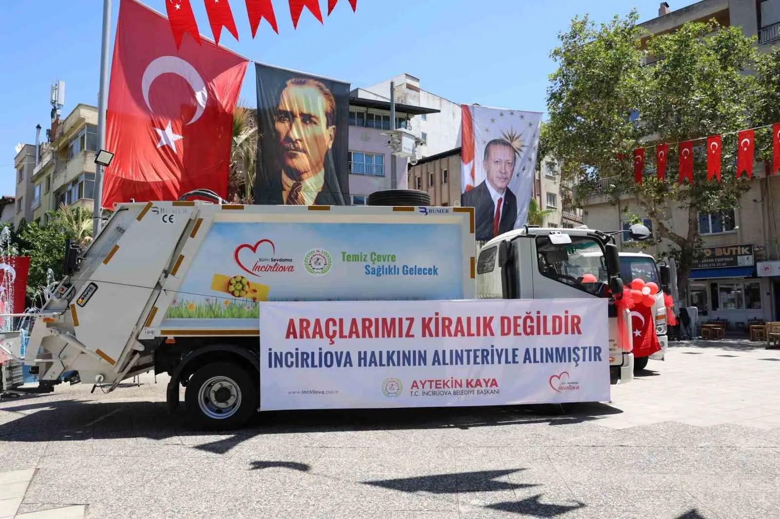 İncirliova’da hizmet seferberliği: Belediye filosuna dev yatırım
