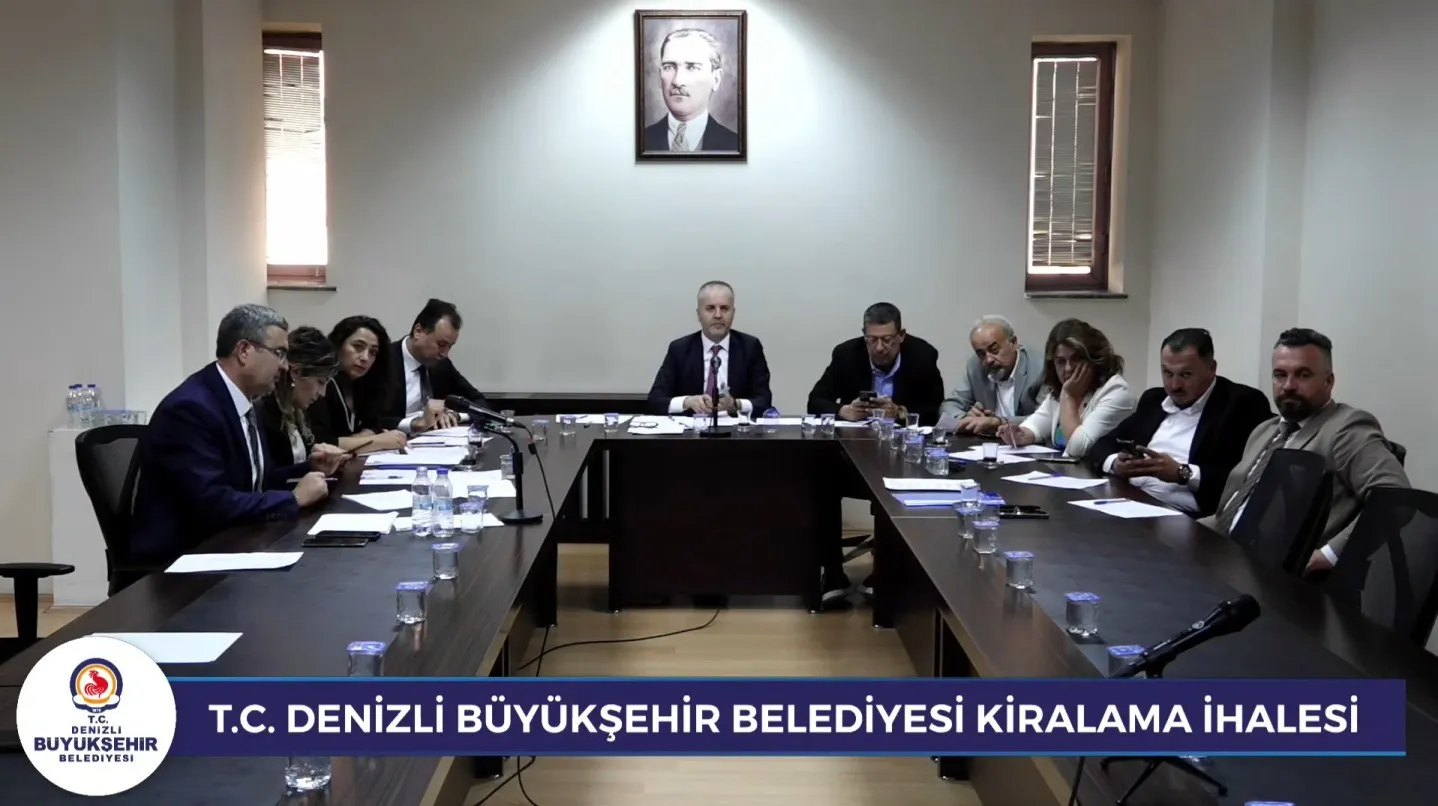 Denizli'de belediye ihalelerinde yeni dönem: Her şey gözler önünde gerçekleşiyor