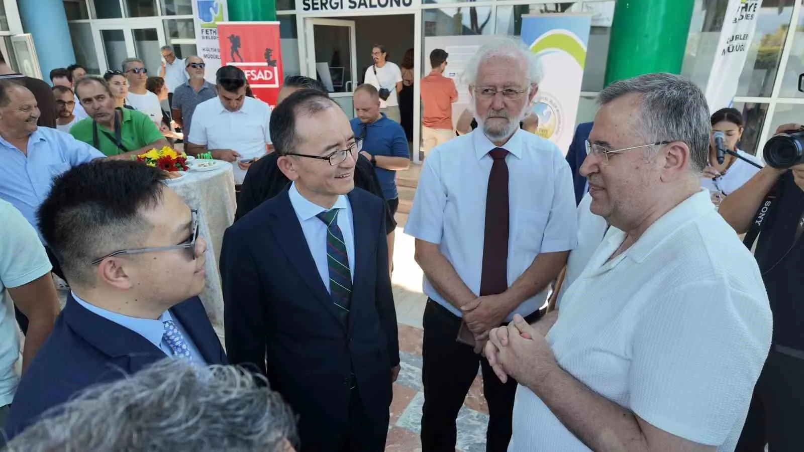 Objektifler dostluk için konuştu: Fethiye’de Çin rüzgarı esti