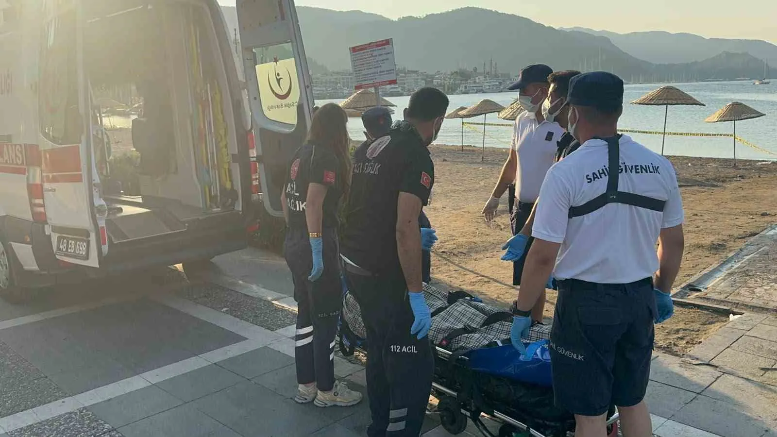 Marmaris Halk Plajı’nda şoke eden keşif: Sabahın ilk ışıklarında denizden cansız beden çıktı