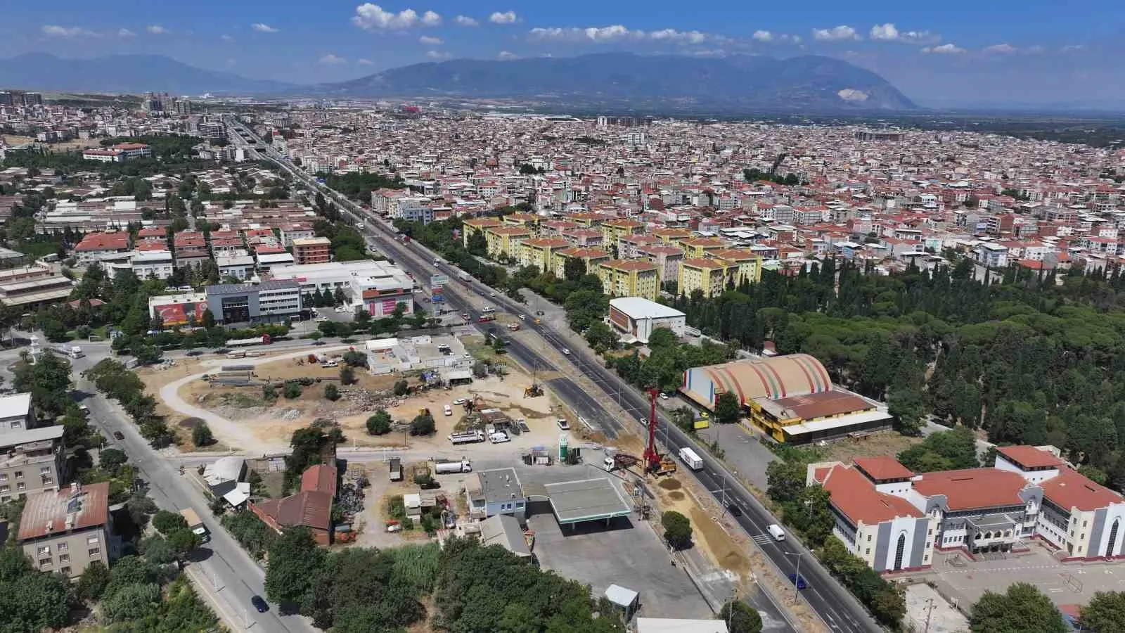 Turgutlu’da beklenen gün geldi: Trafiği rahatlatacak dev projede start verildi