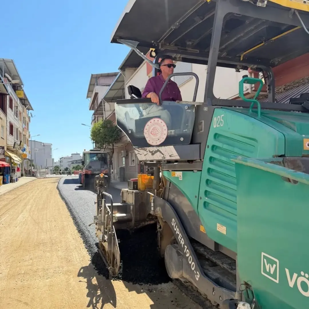 Yenipazar yollarında değişim rüzgarı: Modern asfaltla ulaşım rahatlıyor