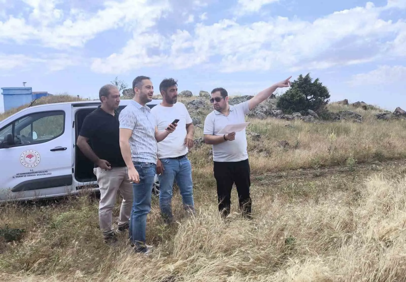 Afyonkarahisar'da toprak bereketleniyor: Kırsal kalkınma için yerinde denetim mesaisi