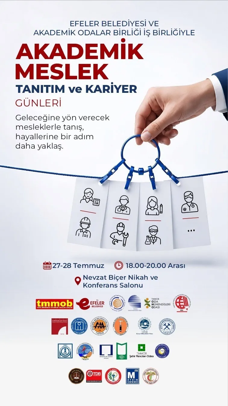 Efeler'de kariyer pusulası: Üniversite adayları uzmanlarla buluşuyor