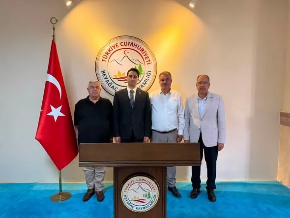 Beyağaç’ta güç birliği mesajı: Başkan Pütün’den yeni Kaymakam’a ziyaret
