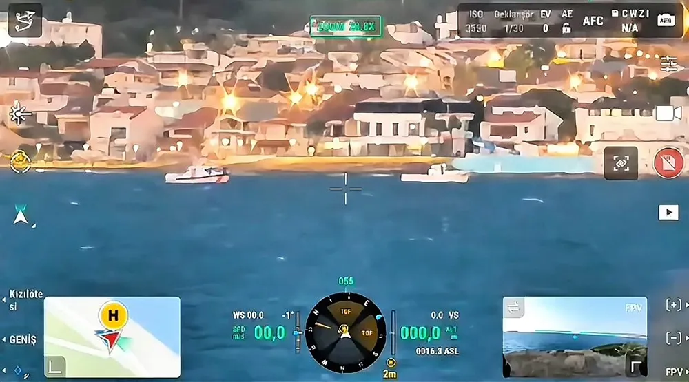 Denizlerdeki yasa dışı avcılığa havadan yakın takip: Dronla tespit ettiler