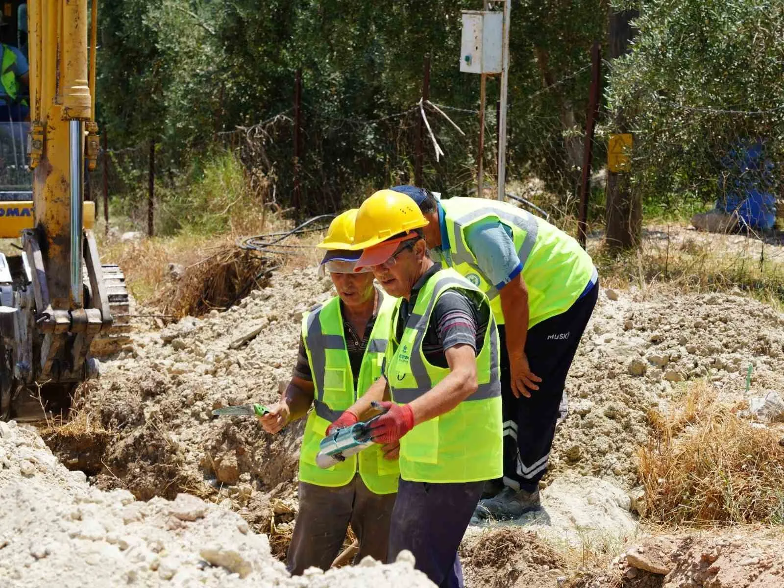 Seydikemer’de su çilesine modern çözüm: Hatlar kamusal alana taşınıyor