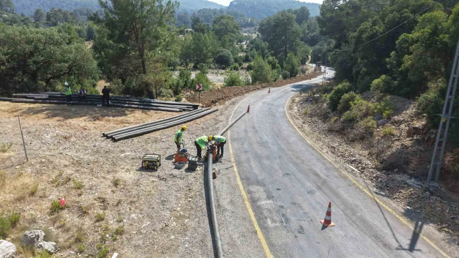 Fethiye’nin su sorununa köklü çözüm: 3 bin metrelik hat yenileniyor