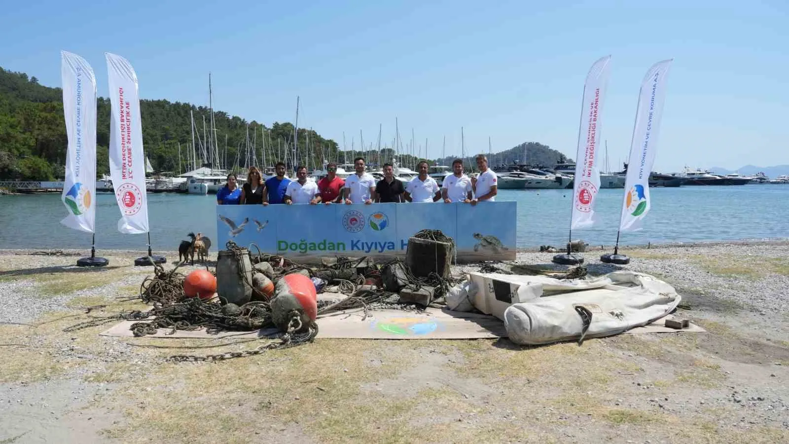 Göcek’te mavi sulara derin dokunuş: Tehlikeler temizlendi, yüzme alanı genişledi