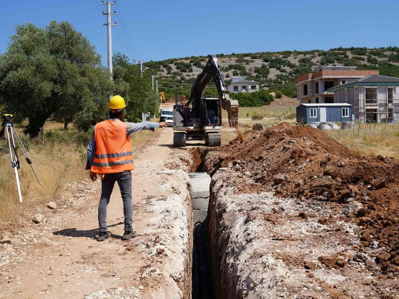 Yatağan’ın yeni yerleşim bölgesinde altyapı düğümü çözülüyor
