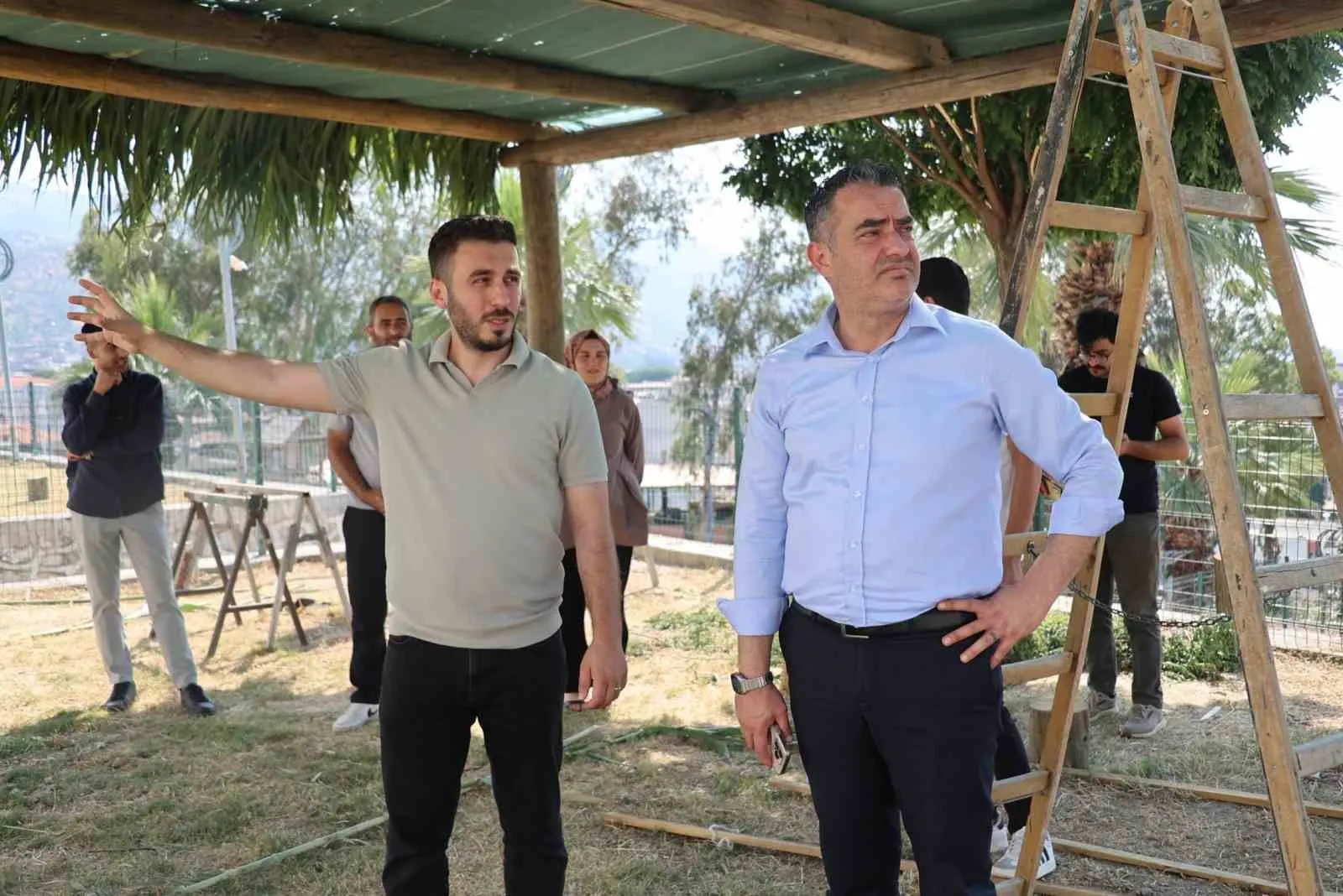 Koçarlı’da sosyal donatılar güçleniyor: Millet Bahçesi’ne modern dokunuş