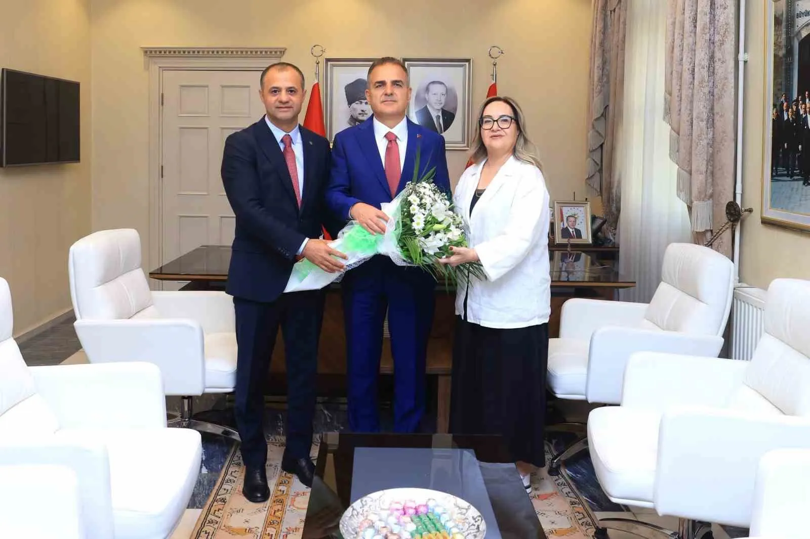 Muğlaspor’dan Vali Akbıyık’a ziyaret: Hedef şehri sporla hareketlendirmek