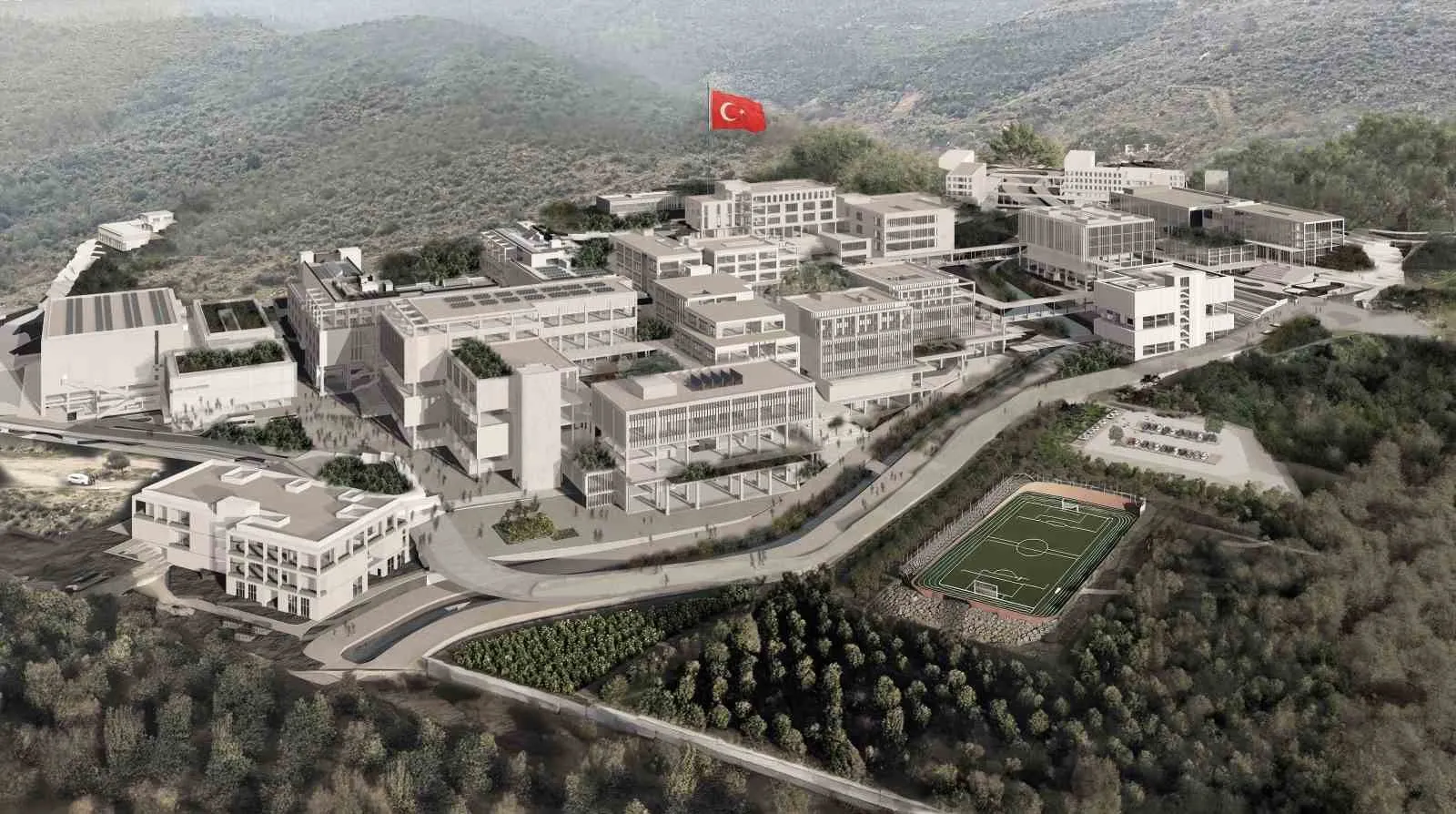 İzmir'in vizyon projesi dünya sahnesinde: Güzelbahçe kampüsü finalde