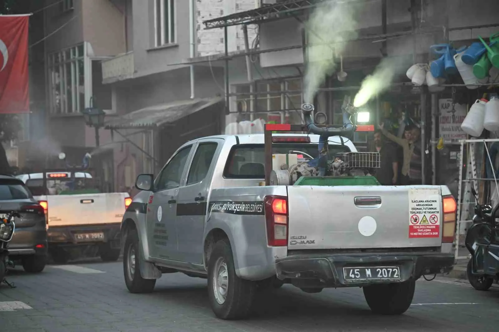 Sarıgöl’de haşere kabusuna karşı tam kadro saha denetimi