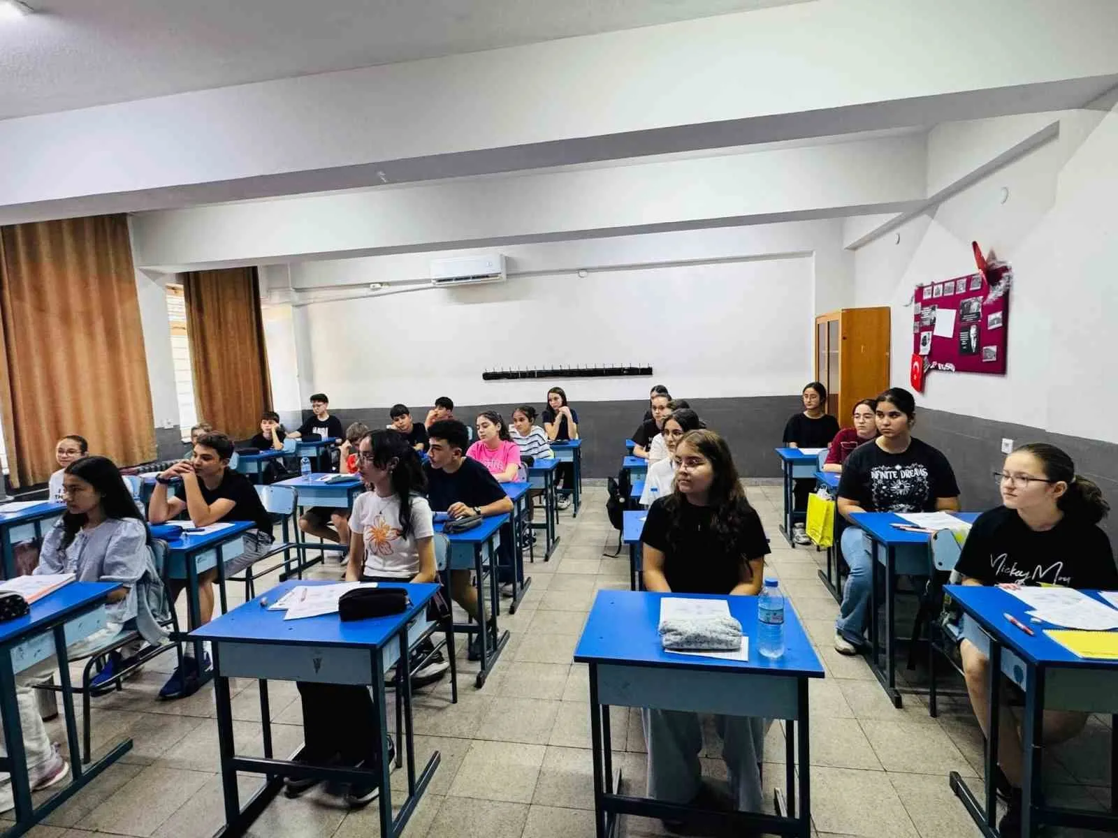 Bozdoğan’da tatil molası yok: Kaymakam Sözen kursları mercek altına aldı