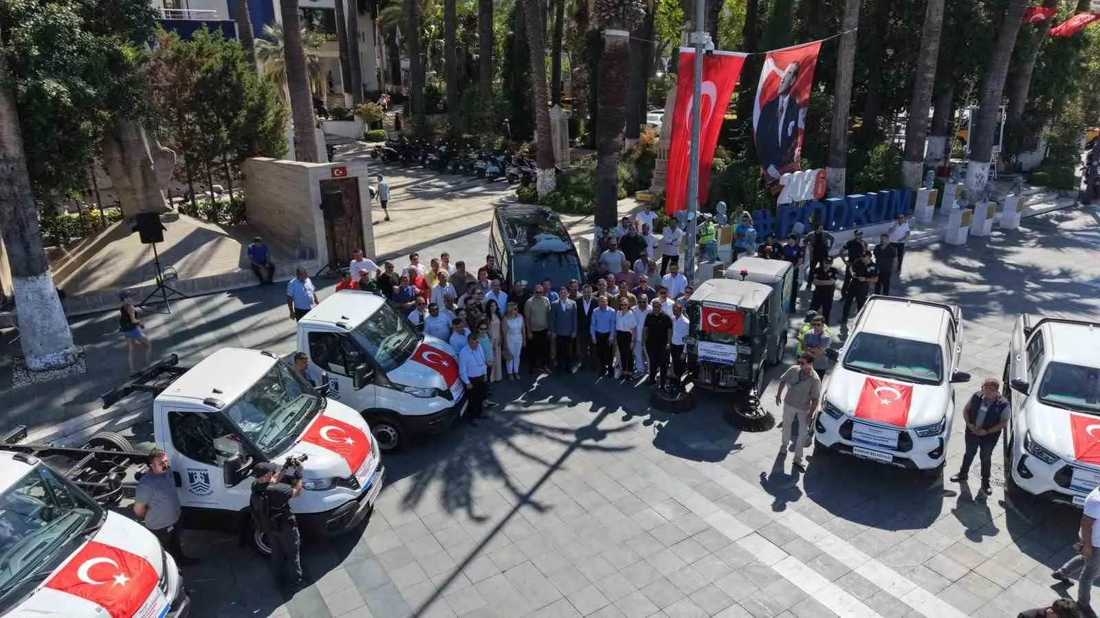 Bodrum’un hizmet gücüne 152 milyon liralık dev takviye