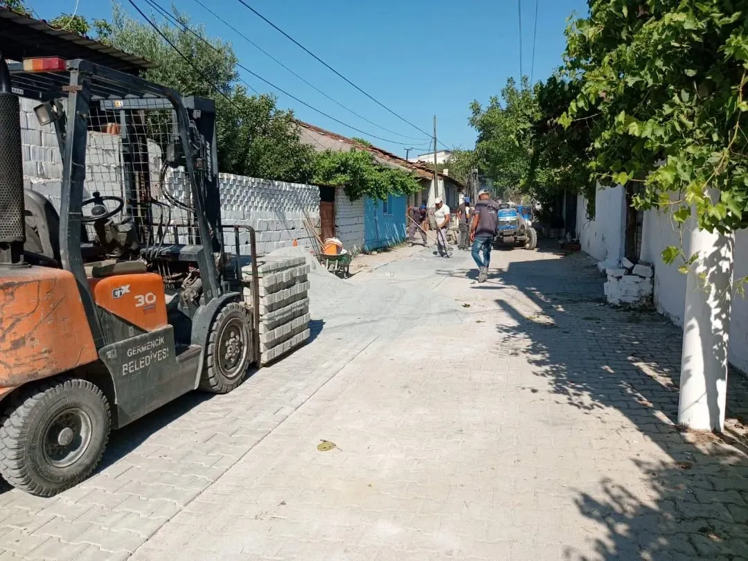 Germencik’te belediye seferberliği: Dört noktada aynı anda hizmet atağı