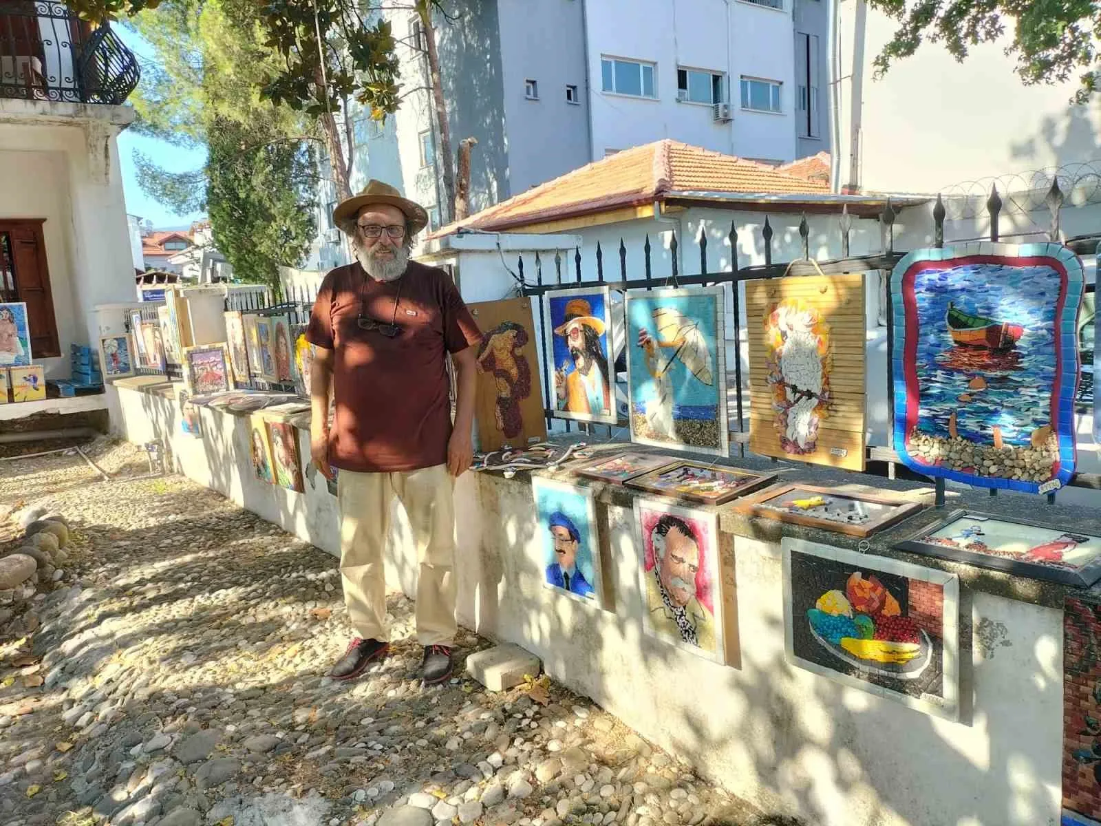 Doğanın renkleri Köyceğiz’de hayat buldu: Mozaik sanatında usta dokunuşlar