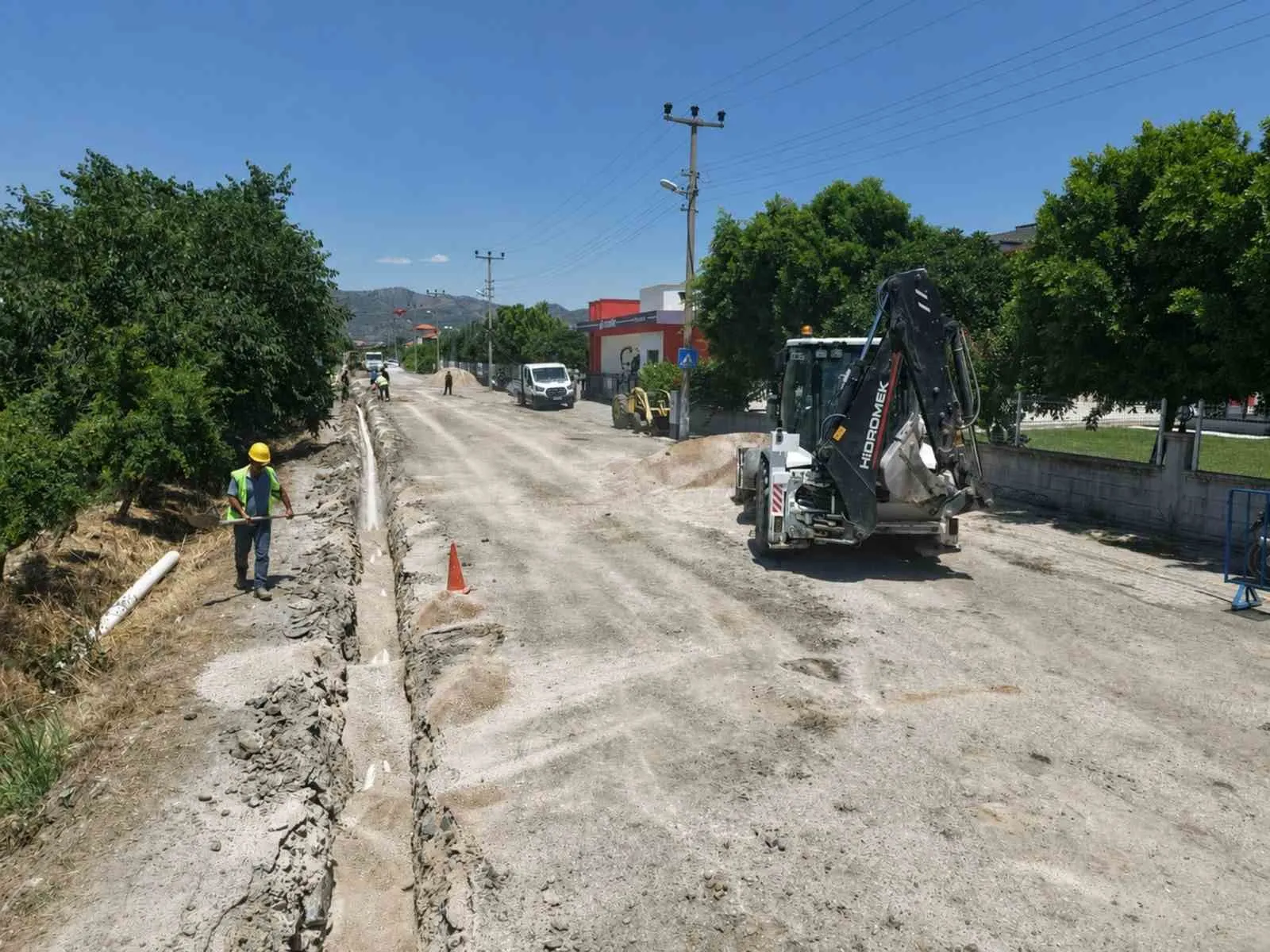 Ortaca'da su çilesi tarih oluyor: Arıkbaşı'nda dev altyapı dönüşümü