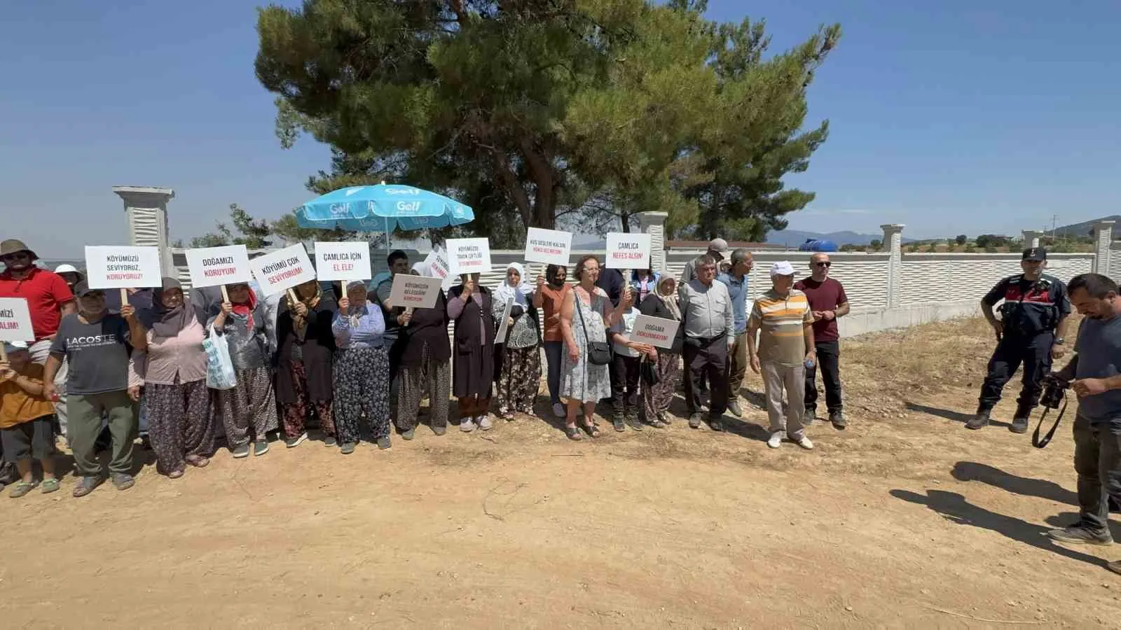 Çamlıca’da yaşam mücadelesi: Tavuk çiftliği projesi için mahkeme heyeti sahada