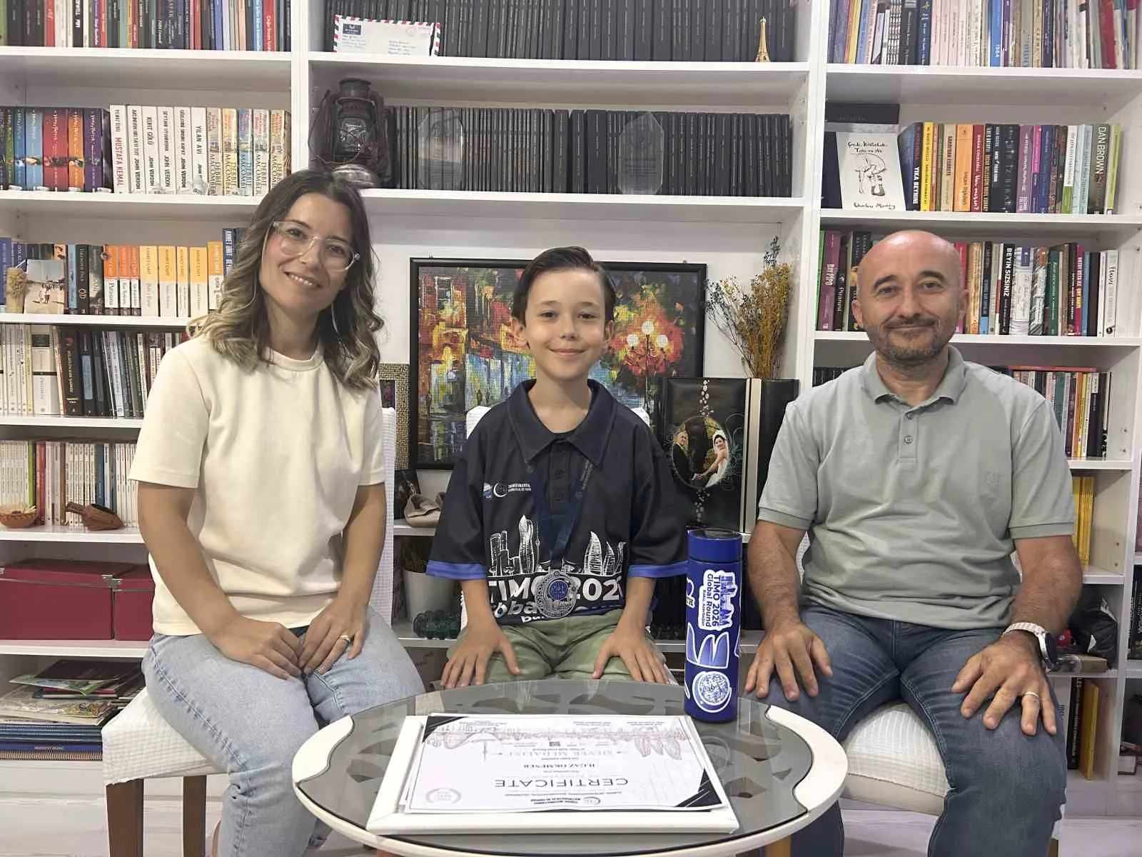 Bergamalı minik dehadan uluslararası başarı: Bakü’den madalyayla döndü