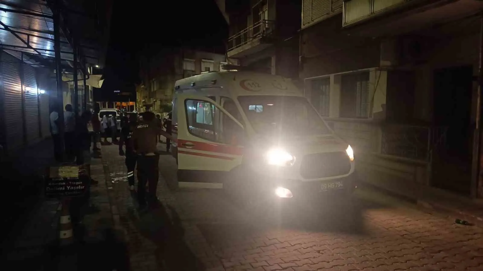 Söke'de şüpheli avı: Kovalamaca sırasında düşen bekçi hastanelik oldu