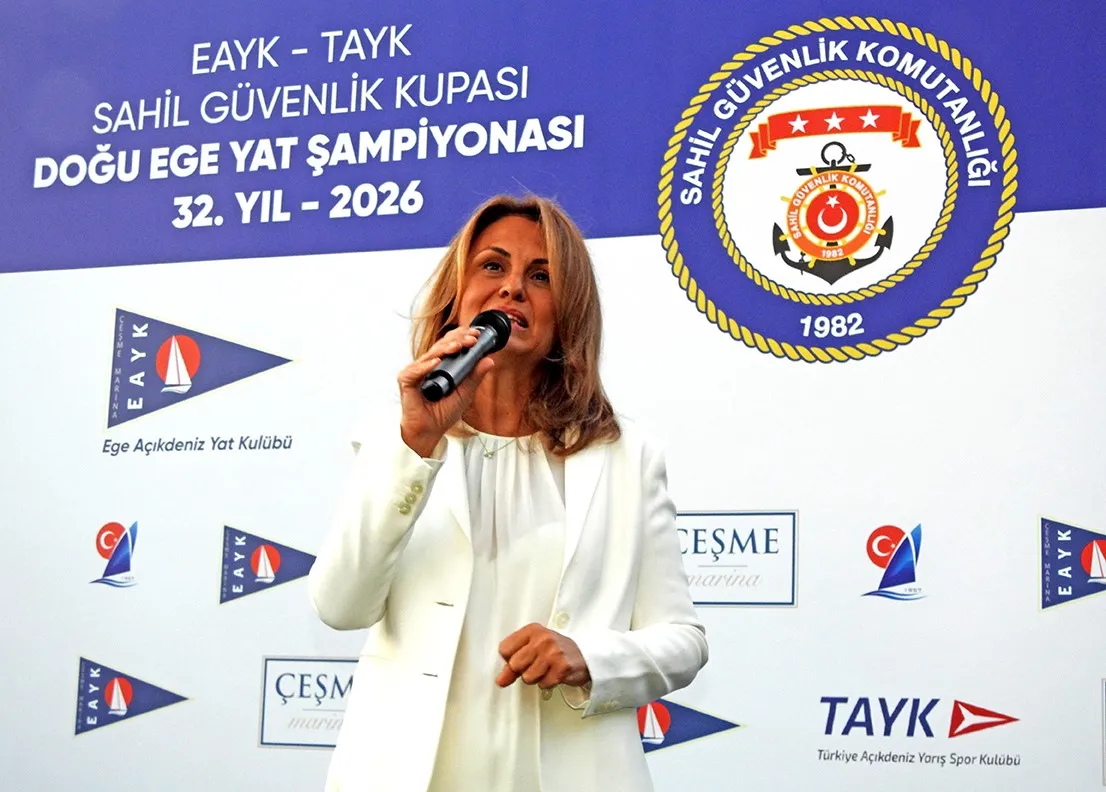 Çeşme’de yelkenin rotası Sahil Güvenlik Kupası’na çevrildi: Mavi sularda zafer anları