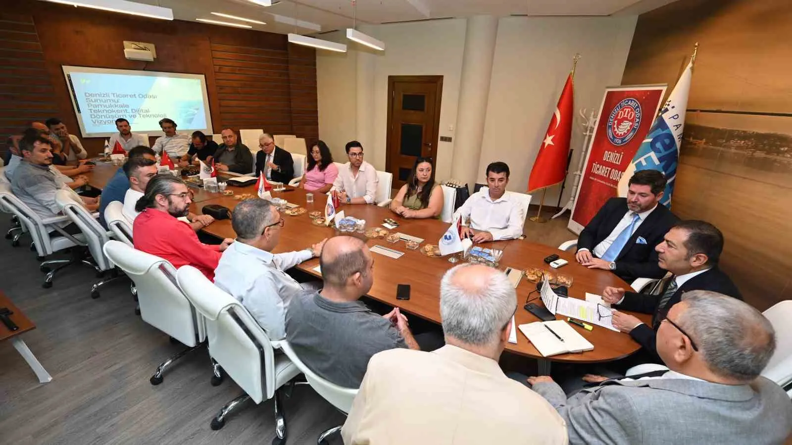 Denizli’nin teknoloji rotası Pamukkale’de çizildi: DTO’dan stratejik hamle
