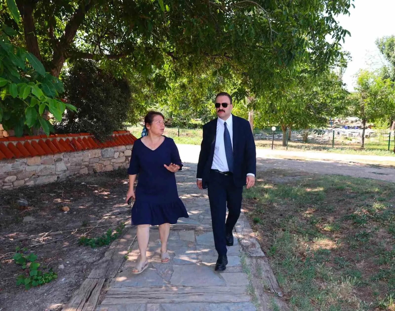 Tarihin kalbinde hummalı çalışma: Kaymakam Battal Afrodisias’ta nabız tuttu