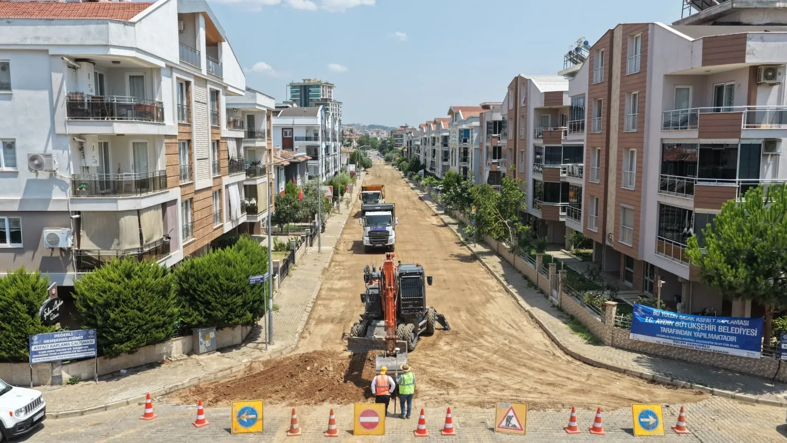 Efeler’de ulaşım konforu artıyor: Dedekuyusu Caddesi baştan aşağı yenileniyor