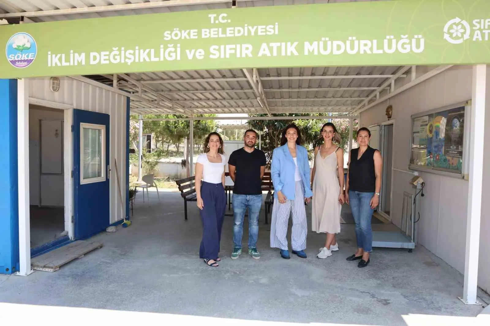 Söke'de çevreci seferberlik: Atıklar makinelerle değer kazanıyor
