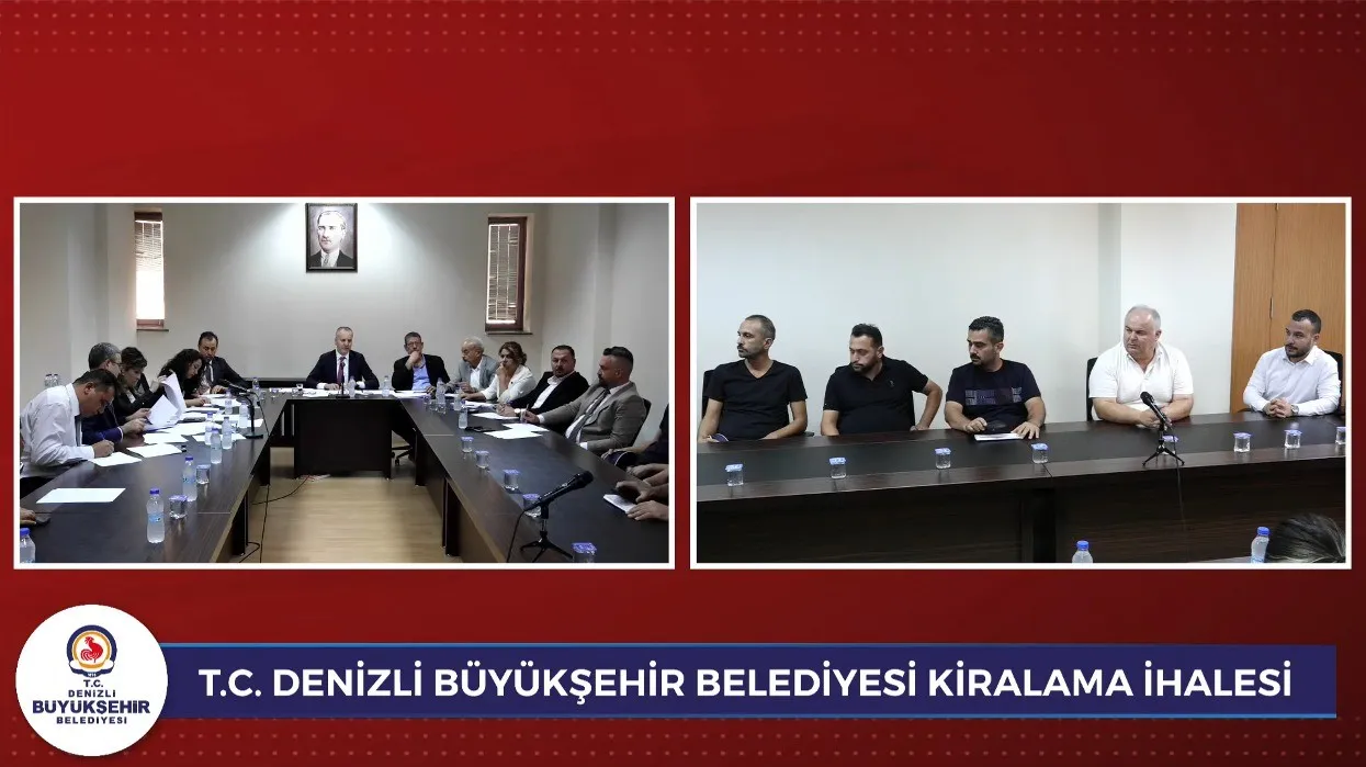 Denizli'de belediye ihalelerinde yeni dönem: Her şey gözler önünde gerçekleşiyor