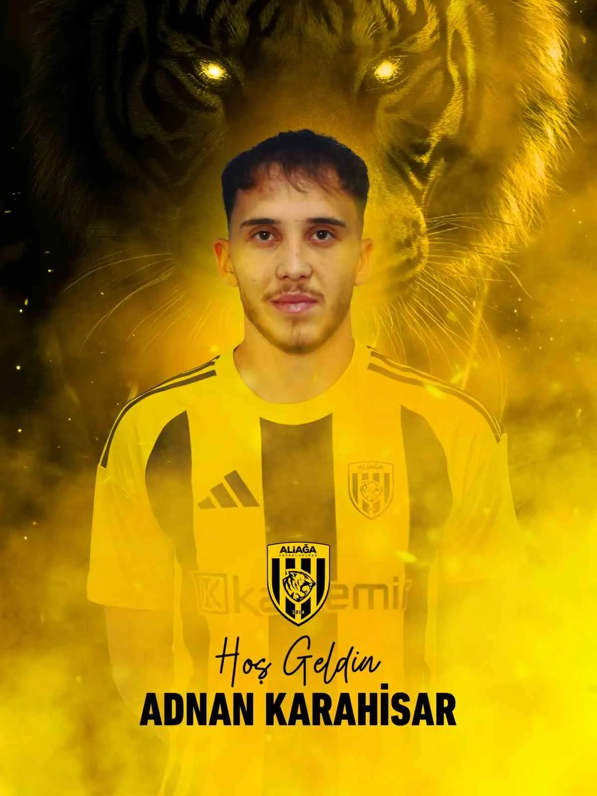 Aliağa FK'nın yeni gol silahı Beşiktaş altyapısından geldi