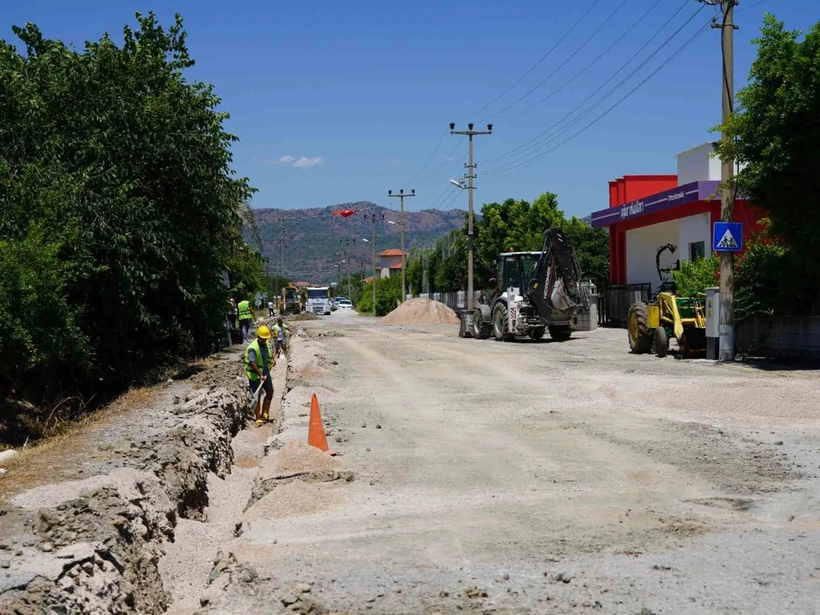 Ortaca'da su çilesi tarih oluyor: Arıkbaşı'nda dev altyapı dönüşümü