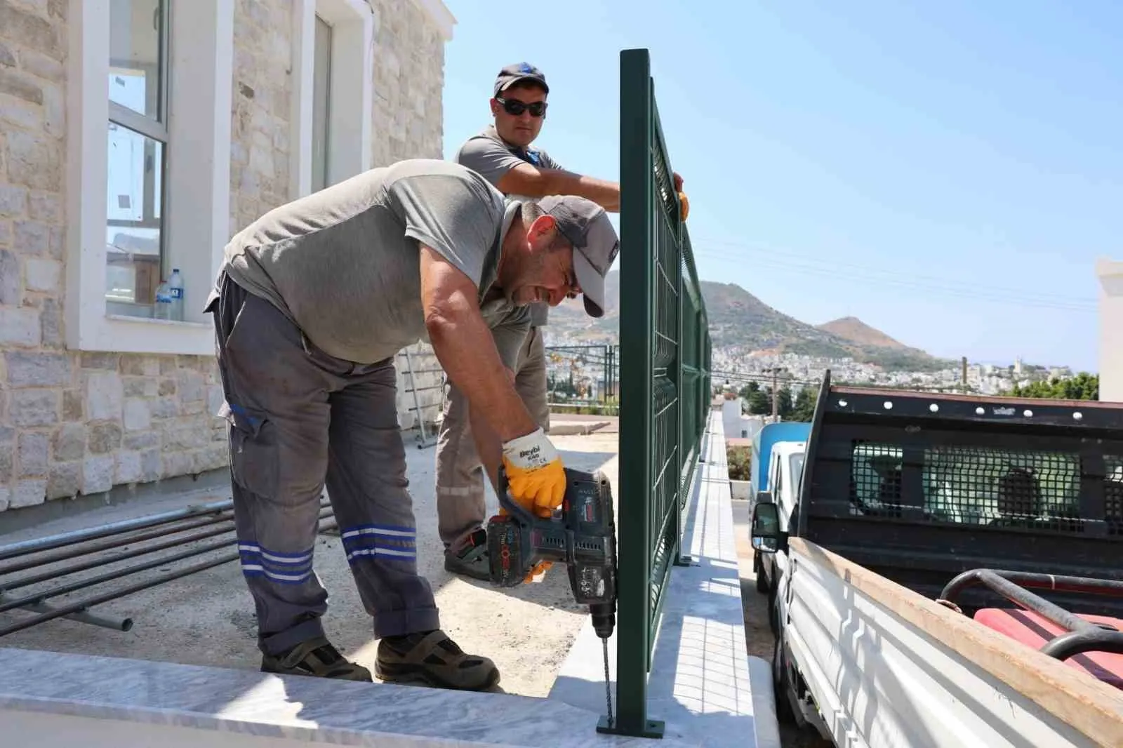 Bodrum’un miniklerine modern eğitim yuvası: Saadet Canbaz Anaokulu’nda sona gelindi
