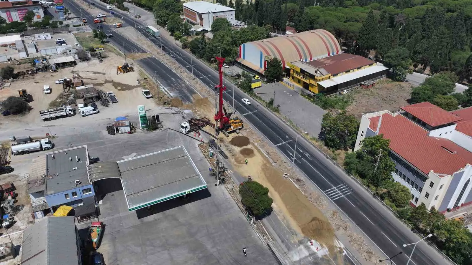 Turgutlu’da beklenen gün geldi: Trafiği rahatlatacak dev projede start verildi