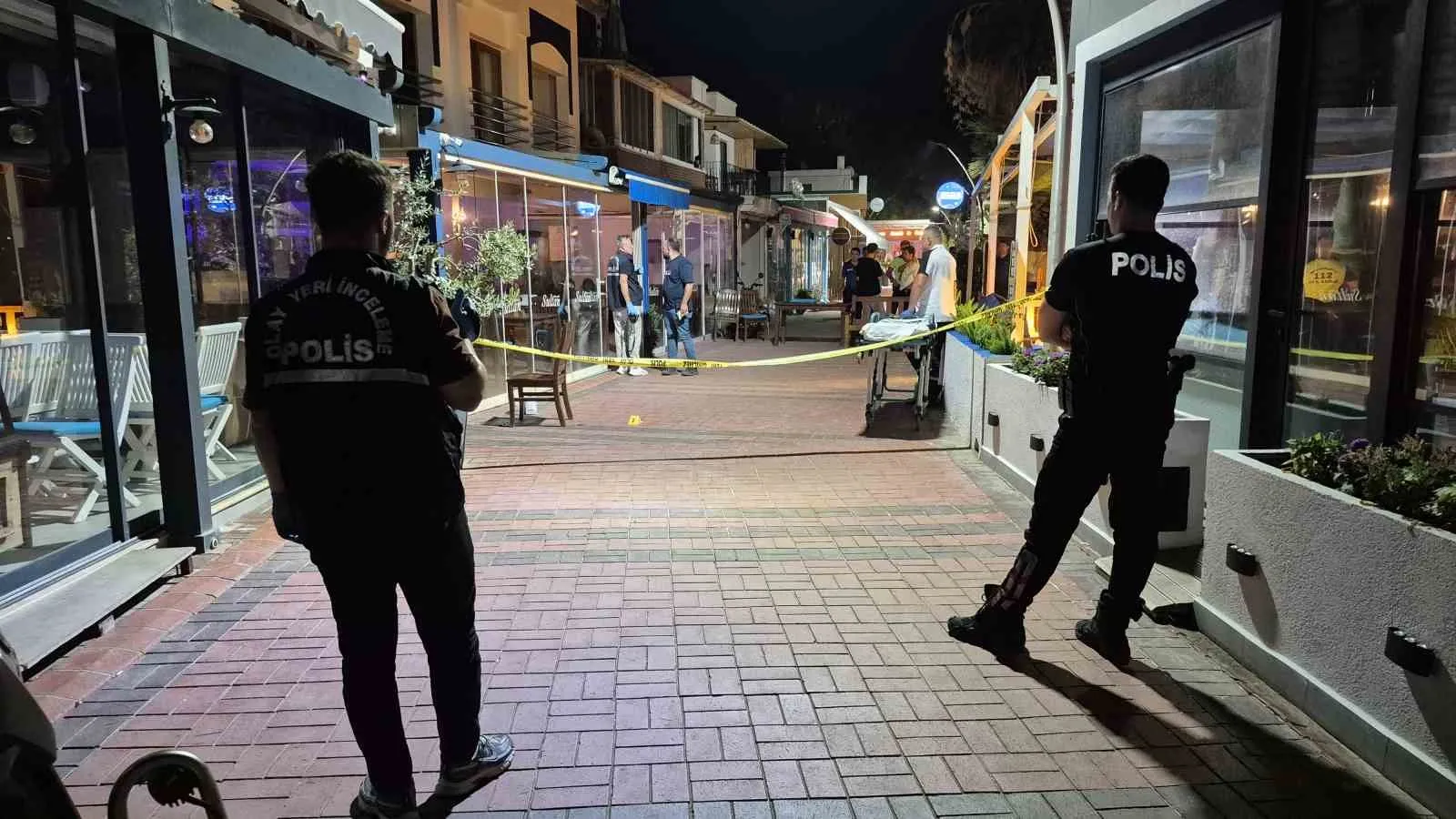 Bodrum'da dehşet anları: Yemek yediği restoranda pusuya düşürüldü