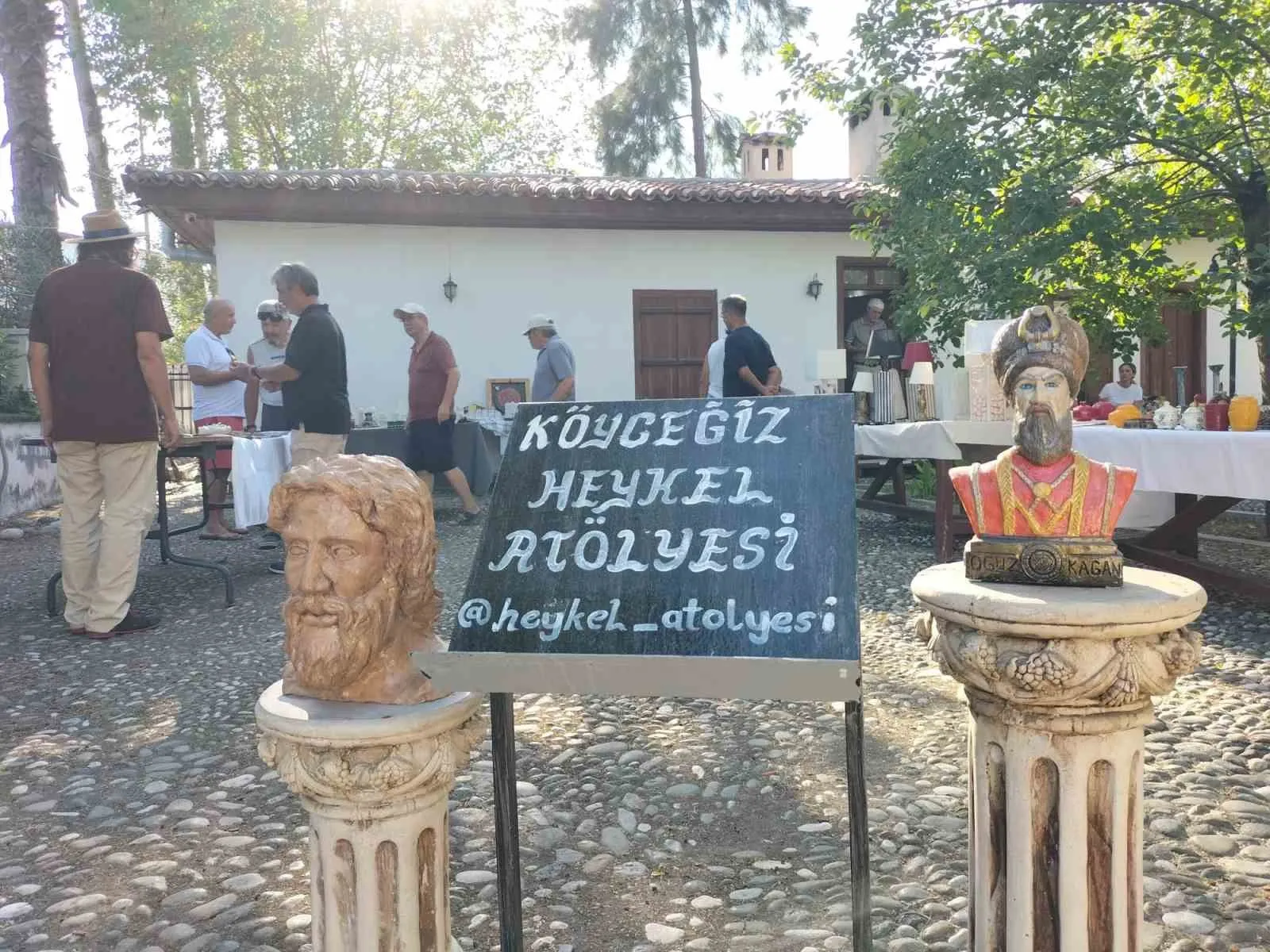 Köyceğiz’de estetik bir buluşma: Sanatın izleri tarihi konakta hayat buldu
