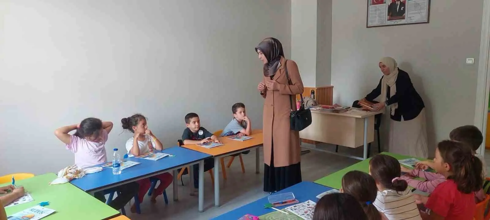 Afyonkarahisar'da yaz kursu bereketi: Minikler manevi eğitimle buluştu