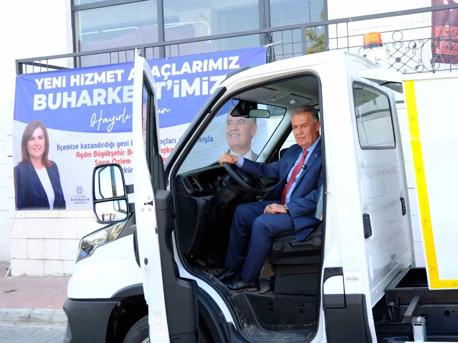 Buharkent’in hizmet filosuna iki güçlü takviye